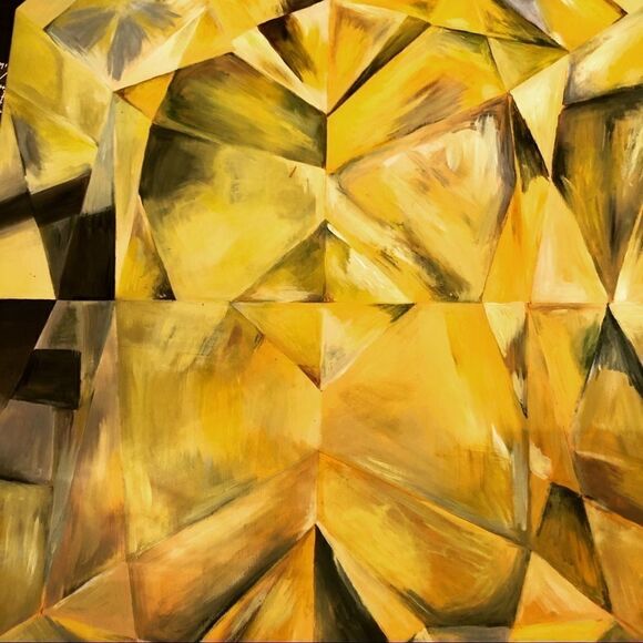 The Canary Diamond a fine art piece - Picture 4 of 4